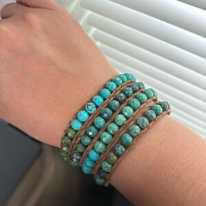 Chan Luu Wrap Bracelet- Turquoise